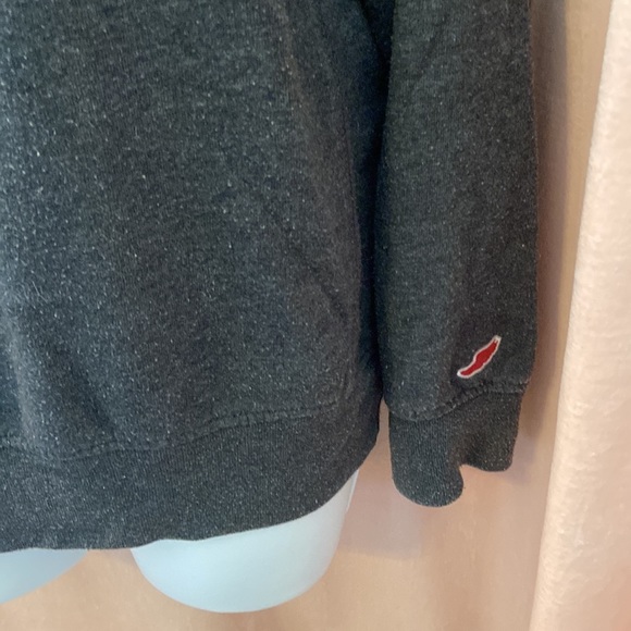 Triblend sweats league University of Tampa (UT) Women's quarter zip Grey Small - Picture 3 of 5